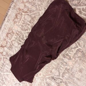 a new day Dark Burgundy Sleeveless Mini Dress